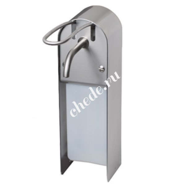 Дозатор мыла, нерж сталь, 1л, ручная дозировка