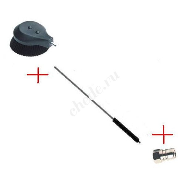 Щетка вращающаяся в сборе 1500мм; вход  ниппель ARS 350.