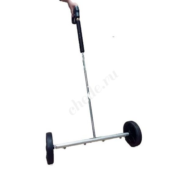 Мойка для пола на колесах 4 форсунки , 3/8 ш. без курка 