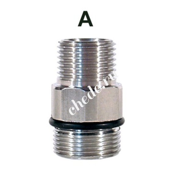 Быстроразъемное соединение тип "А"  AR9 3/8"ш. М24х1,5 ш. палец Ø15мм 600 бар