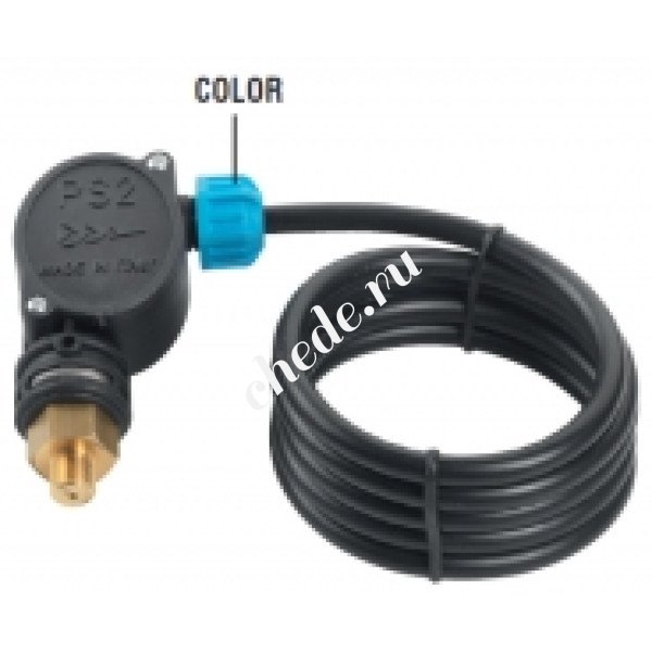 Датчик давления PS22  (латунь) 1/8 ш. 15 бар голубой