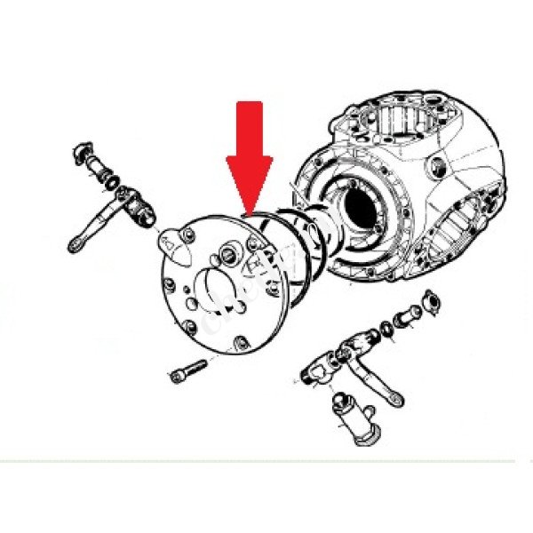 Кольцо 2,62х164,77 насоса APS101/121 - APS145