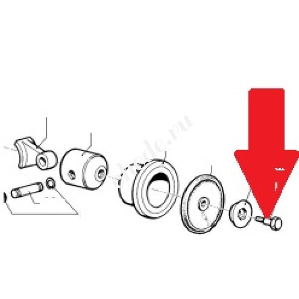 Болт M8 CH13 насоса BP, MP, MC, APS