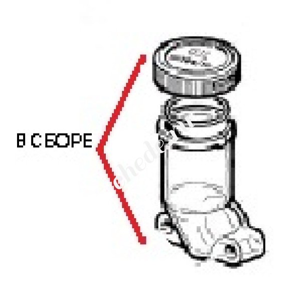 Бачок для масла насоса в сборе BP105 - BP125