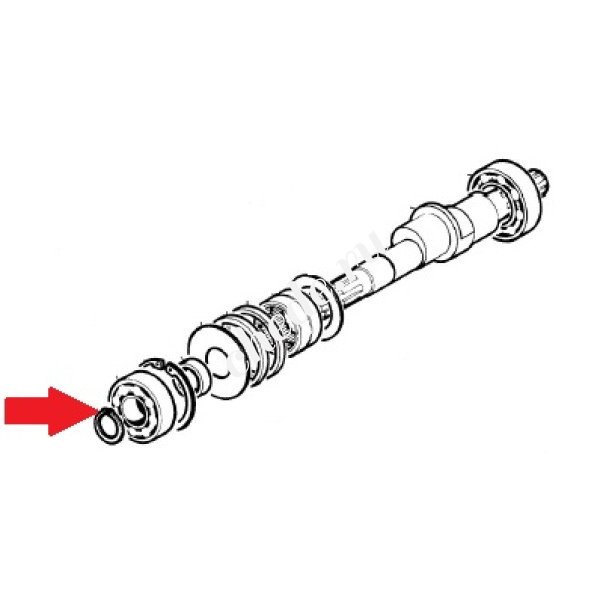 051040 Кольцо стопорное Ø18х57 насоса APS101- APS121