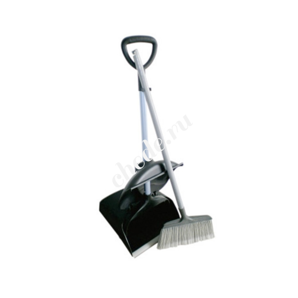 Совок ловушка на двух колесиках с крышкой NewMade H1132