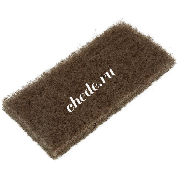 Пад абразивный коричневый 25х12см UCTEM-PLAS 