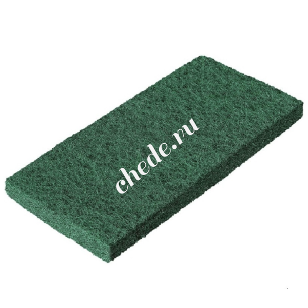 Пад абразивный зеленый 25х12см UCTEM-PLAS 