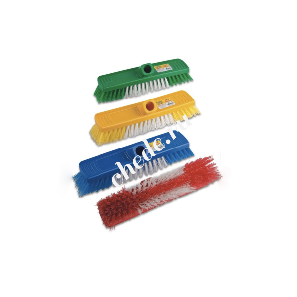 Щетка жесткая для пола с жестким ворсом 25 см UCTEM-PLAS YF341