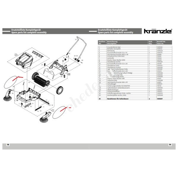 Ремень круглый для Colly 800