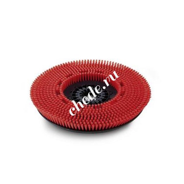 Дисковая щетка красная D51
