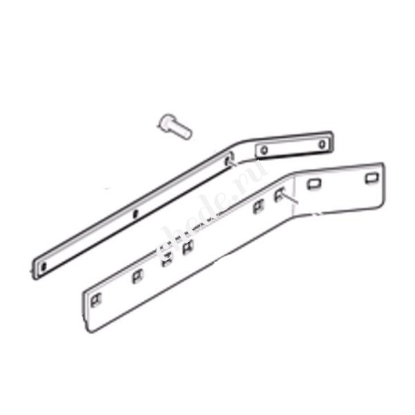 Брызговик набор (одной стороны)