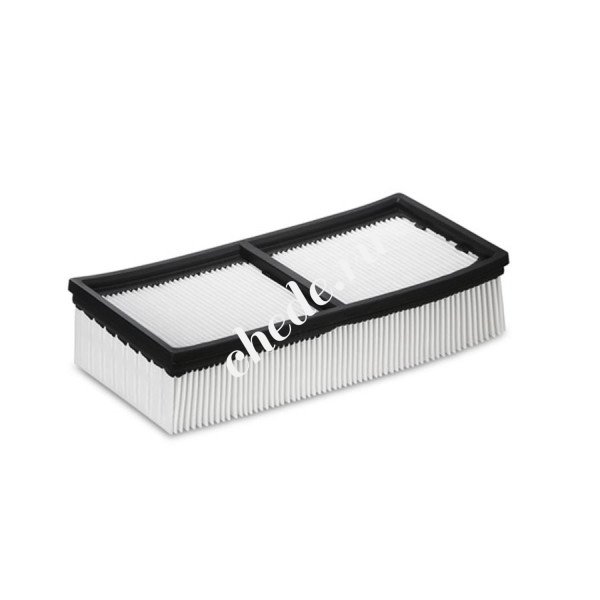 Плоский складчатый фильтр, из полиэфирного шелка 6.907-277