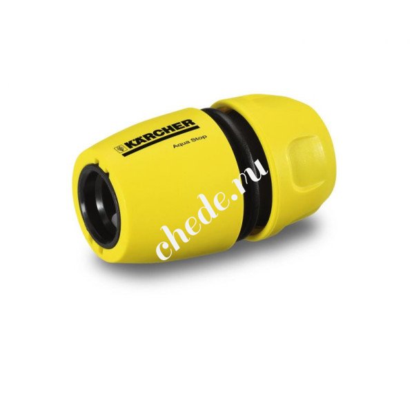 Универсальный коннектор с аквастопом 1/2'' - 5/8'' - 3/4'' в блистере