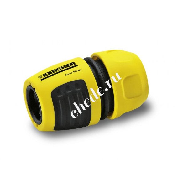 Универсальный коннектор Plus с аквастопом 1/2'' - 5/8'' - 3/4'' в блистере