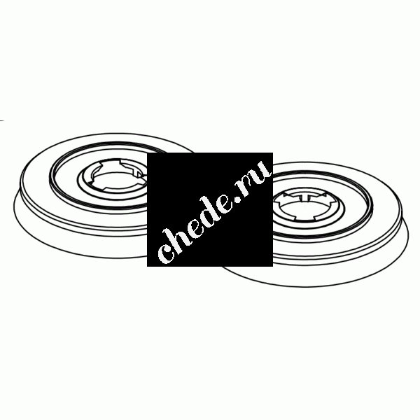 Стандартная дисковая щётка для Fiorentini Ecosmile 75