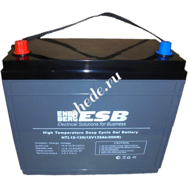 Аккумуляторная батарея ESB HTL12-135 (12V / 135Ah C20) GEL