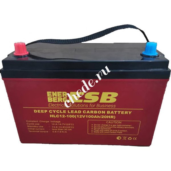 Аккумуляторная батарея ESB HLC12-100 (12V / 100Ah C20)