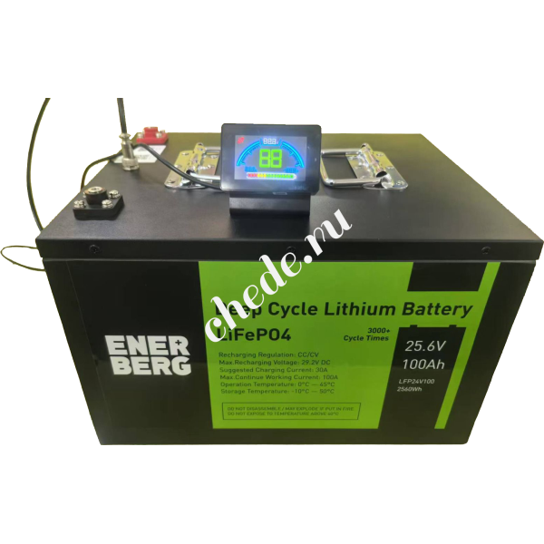 Аккумуляторная батарея ESB LFP24V100 (24V / 100Ah) Li