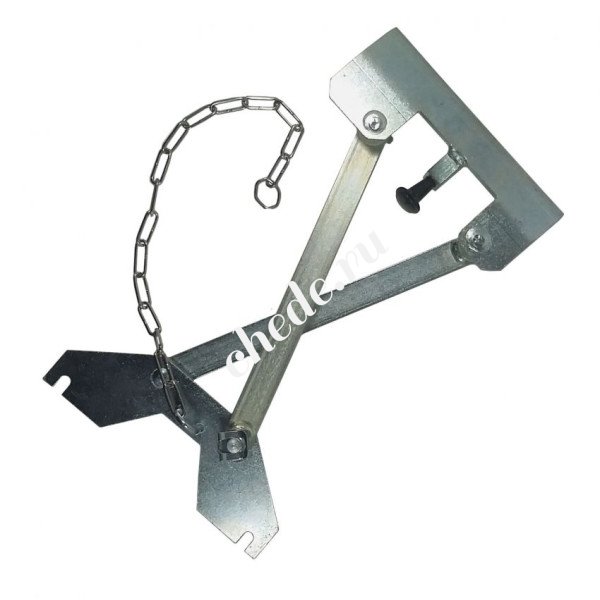 Узел крепления водосборной рейки для RA 43