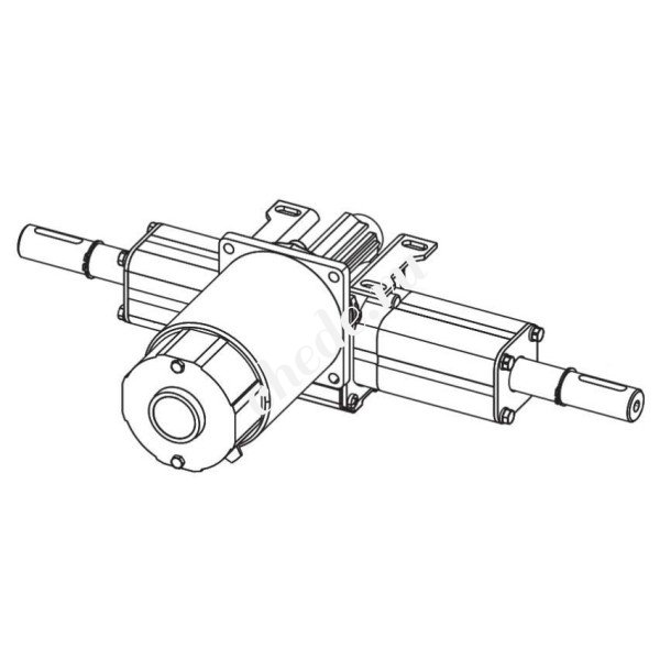 Мотор привода с редуктором 150 Вт 24 В для Columbus RA 40BM