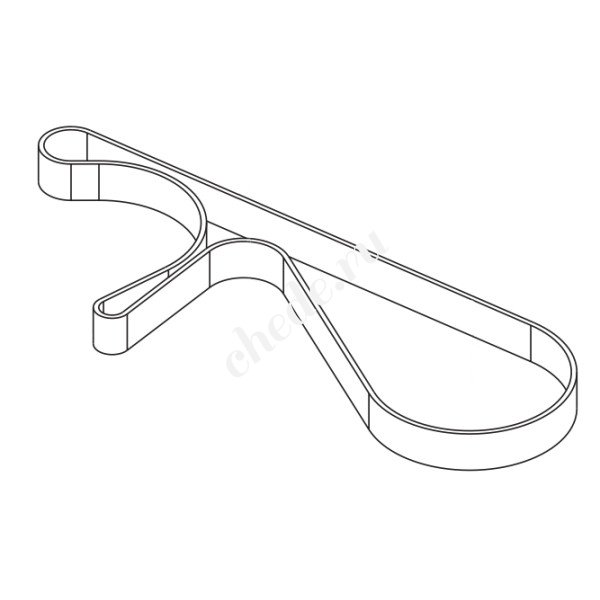 Ремень привода щетки J14/1397 для Columbus RA66