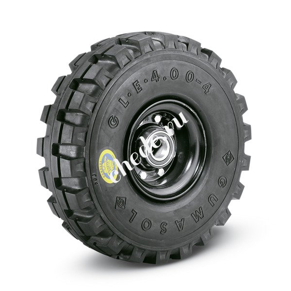Сплошное резиновое колесо для Karcher KM 100
