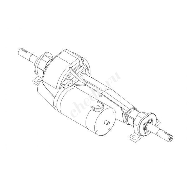 Мотор движения с редуктором для поломоечной машины Karcher B 60 W