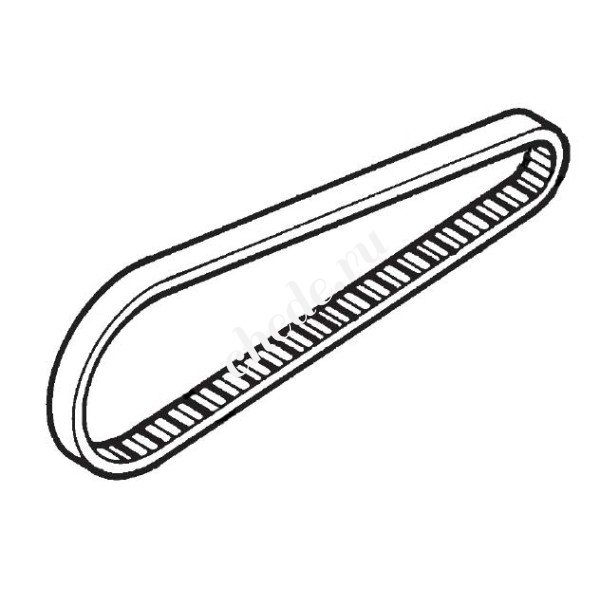 Ремень зубчатый на щетку для пылесосов Columbus BS360/460